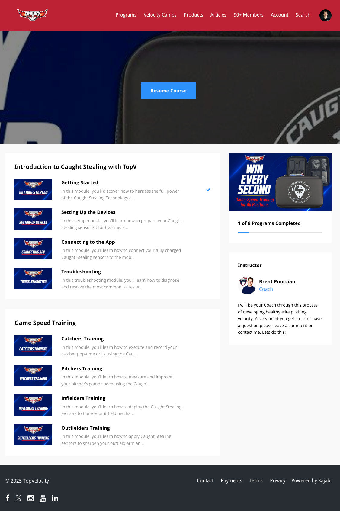 Caught Stealing Pro100 with TopVelocity